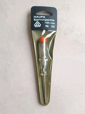 Haupa Spannungsprüfer, Stromprüfer, Stromtester, Prüfer Phasenprüfer 250V