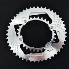 bikinGreen Oval CNC Chainring