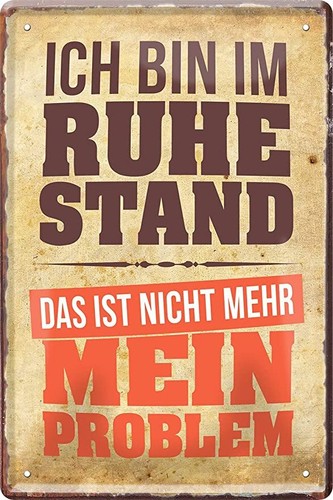 Blechschilder lustiger spruch - blechschilder,