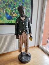 Design Dunkelhäutiger Figur Statue Skulptur Figuren Skulpturen Dekoration Deko