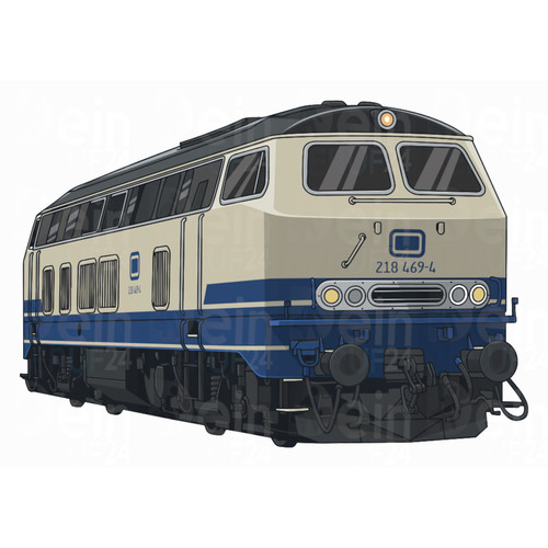 Eisenbahn aufkleber br218 - eisenbahn, "br218"
