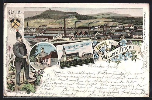 Lithographie wasseralfingen - lithographie,