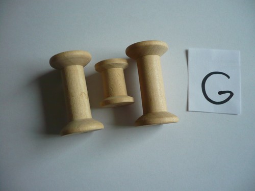 Garn holzrollen 1 kleine - garn-,