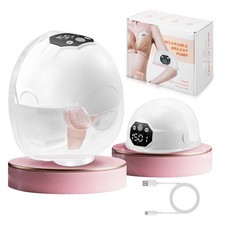 5 Modi 15 Stufen Handfreie Milchpumpe Tragbare LED Elektrische Milchpumpe Neu