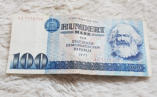 100 mark ddr banknote - 100,