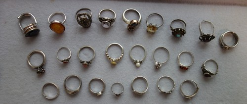 Alte silberringe silber - alte,