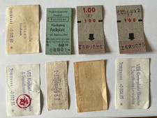 EK24, alte Fahrkarten, Bahn