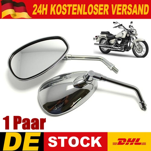 Motorrad spiegel chrom - in,
