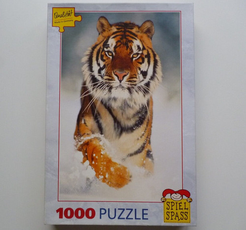 Tiger schnee 1000 teile - schnee,,