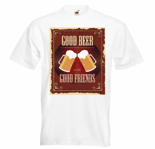 Shirt good beer friend - good,