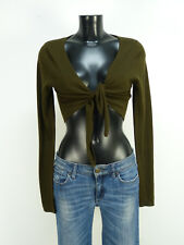 MARC O'POLO STRICKJACKE GR L / BRAUN & 70%SEIDE  15%CASHMERE + NEUW.  ( N 7885 )