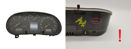 Tacho kombiinstrument audi - tacho,