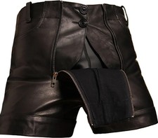 Ledershorts Pants kurze