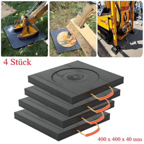 Stück abstützplatten set - abstützplatten,