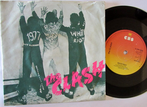 The clash white riot 45t - clash,
