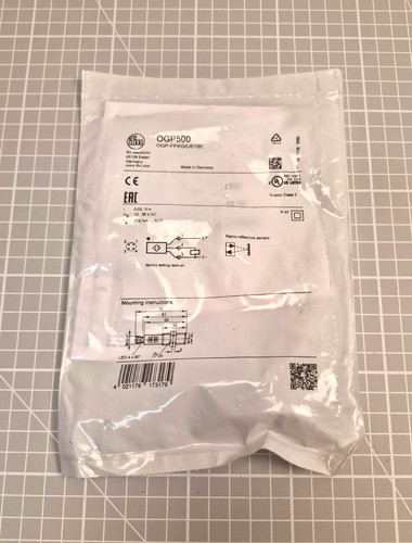 Ifm reflexlichtschranke ogp500 - ifm,