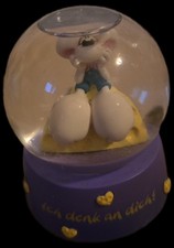 Diddl Schneekugel „Ich denk an dich“  Sammlerstück, Rarität