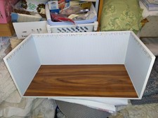 Nostalgie1 Zimmer Gehäuse Kaufladen-Puppenhaus-Puppenstube-1:12