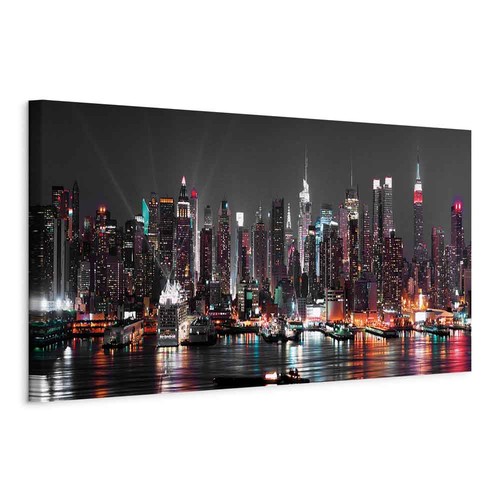 New york vlies leinwandbild - new,