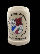 Vintage Bierkrug Wick-Werke - 0,5L Rhenania 160. Stiftungsfest - Deutschland