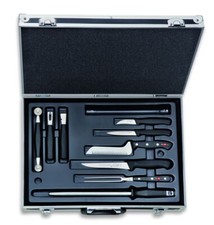 F. DICK Kochkoffer Manhattan 14-teilig Messer-Set Koffer Kochmesser Kochwerkzeug