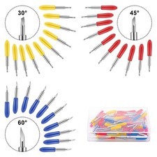 60 Stück Grad Klingen für Roland Plotter, Klingen von Drittanbietern für Critcut