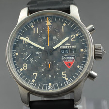 Exc+5*Box FORTIS Flieger Ducati Collaboration 597.22.11DU Automatik Herren 40mm