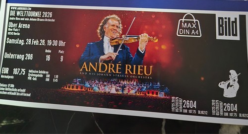 Konzert tickets andré - konzert, rieu
