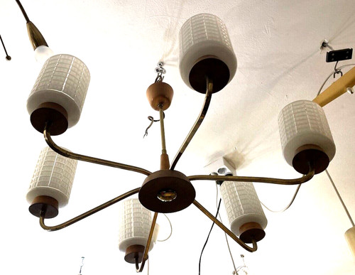 50er 60er sputnik deckenlampe - sputnik,