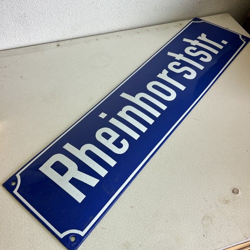Altes emaille straßenschild - altes,