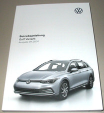 Betriebsanleitung golf viii - vw,