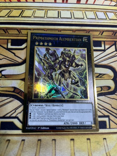 Yugioh primathemech alembert - primathemech, d'alembert