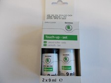 Original Skoda Lackstiftset Lackstift Set 1Z1Z F9R Black magic Perleffekt