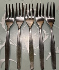 5 x Kuchengabel BERAM rostfrei