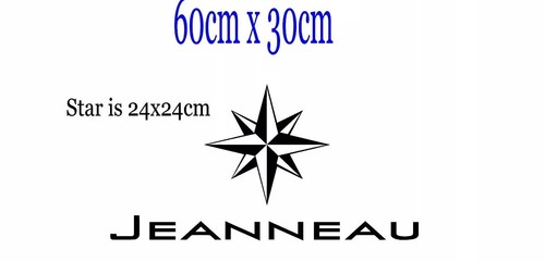 Passt jeanneau aufkleber 4er - jeanneau,
