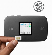 Router ZTE MF971 4G+ LTE CAT6 Mobiler Hotspot WiFi Entsperrt Tragbar 300Mbps