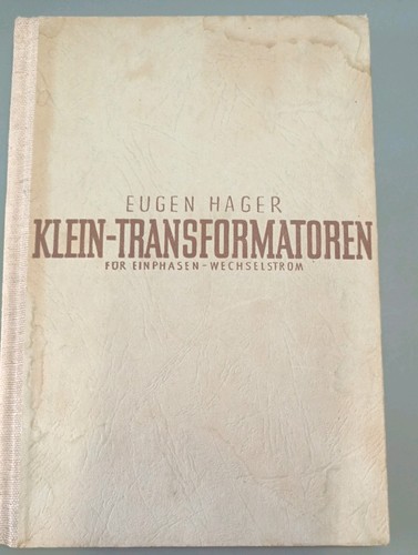Buch klein transformatoren - buch, klein-transformatoren