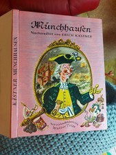 Münchhausen Nacherzählt v Erich Kästner, m vielen Bildern von Walter Trier 1951