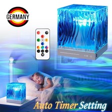 LED Sternenhimmel Projektor Kinder,3D Lavalampe mit 17 Lichteffekte Aurora Light