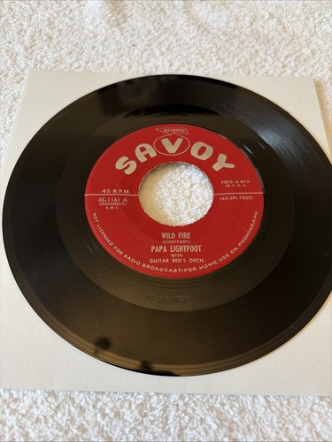 Papa lightfoot single - lightfoot, 7”