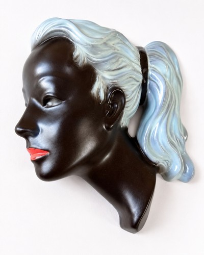 Mid century keramik maske - mid,