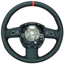 Audi A4 B7 B8  A6 4F C6 A8 Q5 Q7 Leder Lenkrad  neu bezogen