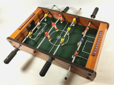 Tischkicker Fußball Kinderkicker Holzkorpus Soccer Tischfußball
