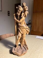 Holzfigur "Christopherus" aus