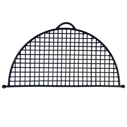 Half moon mesh grillrost - half,