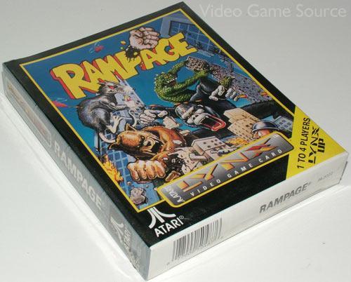 Atari lynx rampage game - rampage,