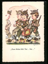 Künstler-AK Amerikanische