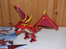 Lego - Creator - 6751 - Feuerdrache - komplett mit BA