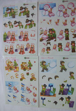 3D-Stanzbogen - 4 Bogen - Anna and Friends Weihnachten 2007 - creata - s.Bild