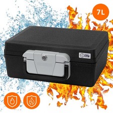 Feuerfeste Wasserdichte Dokumentenbox Geldkassette DIN A4 Dokumentenkassette